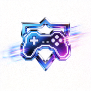 PG模拟器品牌logo，蓝色科技风格